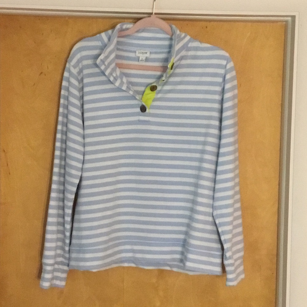 J. Crew Button-front Sweatshirt